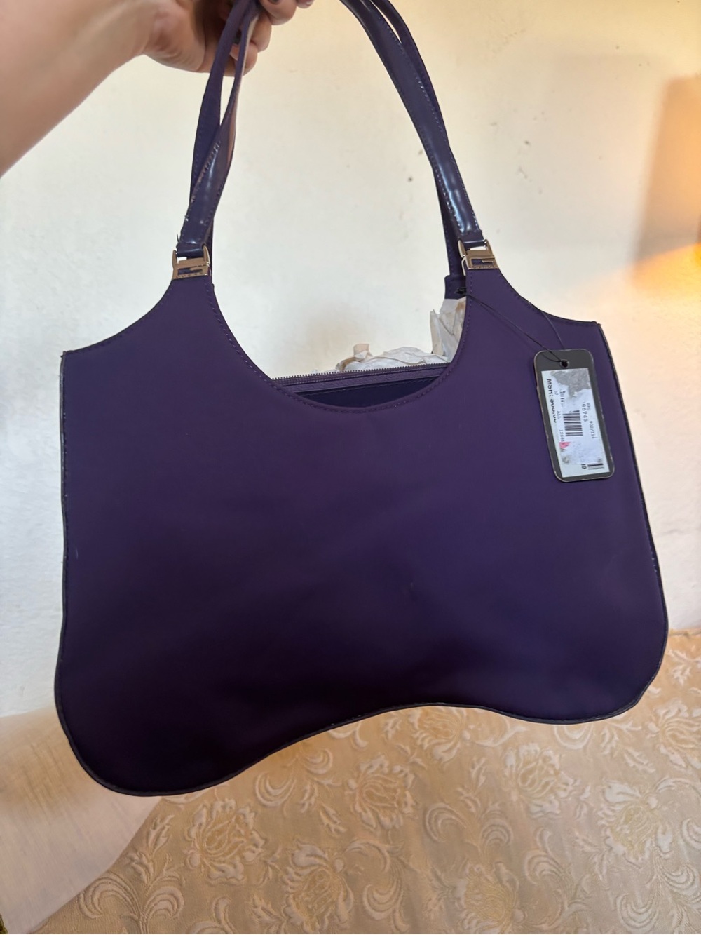 Purple Women’s Shoulder Bag - Sleek Everyday Tote
